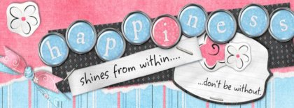 Happiness Shines From Within Facebook Covers